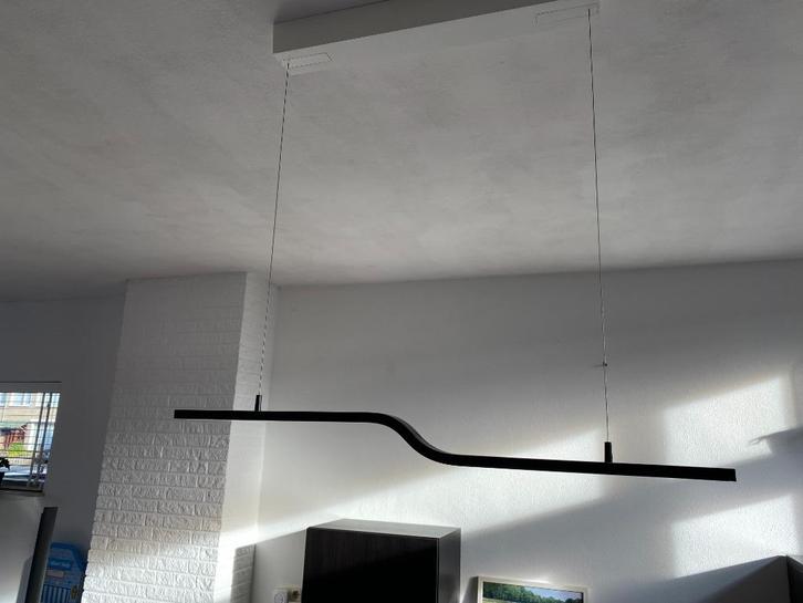 hanglamp, Huis en Inrichting, Lampen | Hanglampen, Zo goed als nieuw, Minder dan 50 cm, Hout, Ophalen