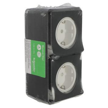 Schneider Electric MUR56129 Mureva Styl DIY wandcontactdoos, Doe-het-zelf en Verbouw, Elektra en Kabels, Nieuw, Stopcontact, Ophalen of Verzenden