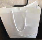 Doos tasjes met drukknoop 26x10x35cm semi transparant, Ophalen of Verzenden, Nieuw