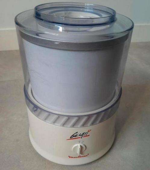 Gelati Moulinex Ijsmachine, Witgoed en Apparatuur, IJsmachines, Gebruikt, Koelelement, Ophalen