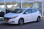 Nissan Leaf Electric 40kWh Acenta 2018 Wit showroomstaat, Parkeersensor, Geïmporteerd, 1480 kg, Te koop