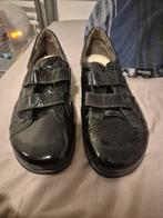 Zwart leren Helvesko schoenen 39, Kleding | Dames, Schoenen, Ophalen of Verzenden, Zo goed als nieuw, Zwart, Sneakers of Gympen