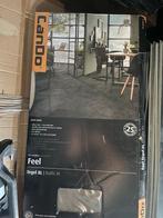 Cando PVC warm grijs tegels, ongeveer 30m2, Huis en Inrichting, Stoffering | Vloerbedekking, Ophalen, Overige typen, Zo goed als nieuw