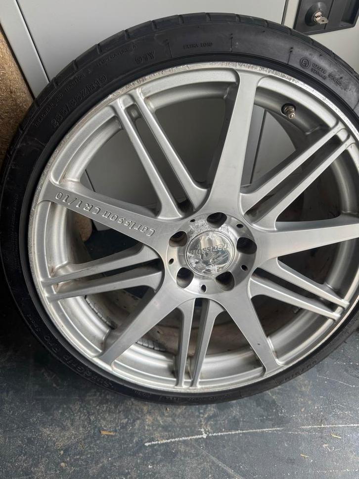 Carlsson CR 1/10 19 inch Velgen met Banden, Auto-onderdelen, Banden en Velgen, Banden en Velgen, Zomerbanden, 19 inch, 235 mm