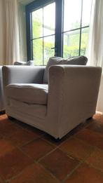 1 Lichtgrijze Linteloo fauteuil, Huis en Inrichting, Ophalen, Zo goed als nieuw, 75 tot 100 cm