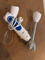 Braun staafmixer met klopper - Zo goed als nieuw, Ophalen, Zo goed als nieuw, Blender