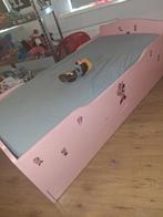 Peuterbed Minnie Mouse met onderlade, Ophalen, Gebruikt, 70 tot 85 cm, 140 tot 160 cm