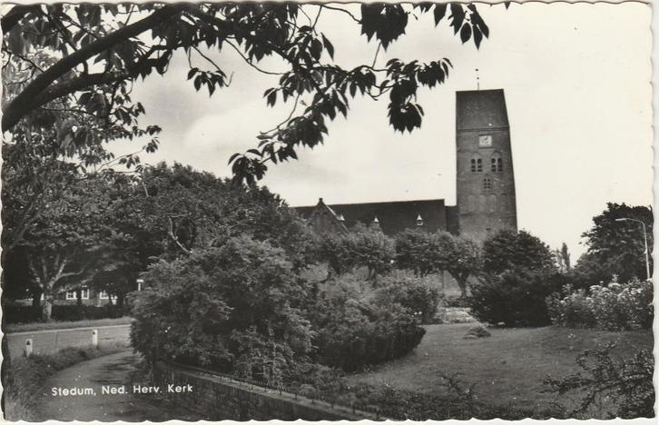 STEDUM Ned. Herv. Kerk, Verzamelen, Ansichtkaarten | Nederland, Gelopen, Groningen, 1960 tot 1980, Verzenden