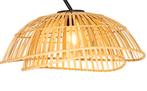 Bamboe lampenkap voor vloerlamp, Ophalen, Zo goed als nieuw, Rond, 50 cm of meer