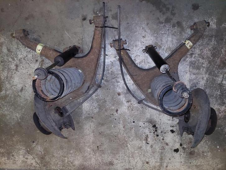 W114 W115 W116 W123 Mercedes draagarmen veren schokbrekers, Auto-onderdelen, Ophanging en Onderstel, Mercedes-Benz, Oldtimer onderdelen