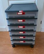 Nieuw: kunststof ladenkast 6 lades, Ophalen, Nieuw, Minder dan 100 cm, 25 tot 50 cm