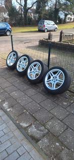 Velgen met banden mercedes amg van een w211 af, Auto-onderdelen, Banden en Velgen, Ophalen of Verzenden, 19 inch, Zomerbanden