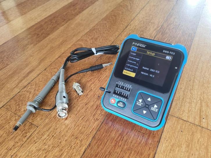 FNIRSI DSO-TC3 (3-in-1) Oscilloscoop, NIEUW, Doe-het-zelf en Verbouw, Meetapparatuur, Nieuw, Ophalen