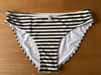 Zwart/Off White gestreepte dames bikini broek, nieuw, Zwart, Nieuw, Ophalen of Verzenden, Zwembroek of Short