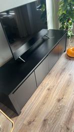 Tv Meubel Zwart, Huis en Inrichting, Kasten | Televisiemeubels, Ophalen, 150 tot 200 cm, Zo goed als nieuw, Minder dan 100 cm