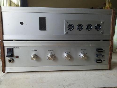 Versterker en Tuner geen idee welk merk, Audio, Tv en Foto, Stereo-sets, Gebruikt, Overige merken, Losse componenten, Ophalen of Verzenden