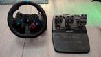 Logitech G29 Stuur + Pedalen (Zonder Adapter), Spelcomputers en Games, Spelcomputers | Overige Accessoires, Ophalen, Gebruikt