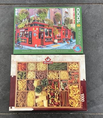 Eurographics Iris Pup Puzzel/Art Puzzle Pasta’s €6,50 p.st. beschikbaar voor biedingen
