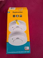 Nieuw, Rookmelder 2stuks,  wit, Detector, Sensor of Melder, Nieuw, Ophalen of Verzenden, Rook