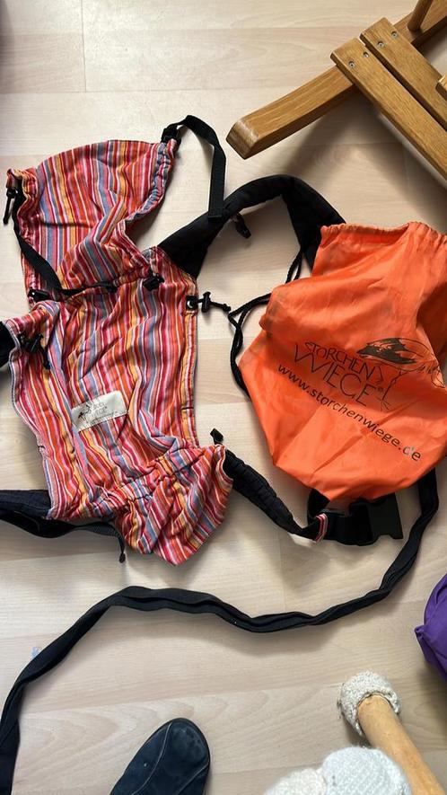 Storchenwiege Babycarrier/draagzak, Kinderen en Baby's, Babydragers en Draagdoeken, Zo goed als nieuw, Draagzak, Buik of Rug, Overige merken