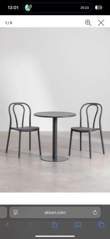 Sklum Mizzi set - 2 tafels 4 stoelen beschikbaar voor biedingen