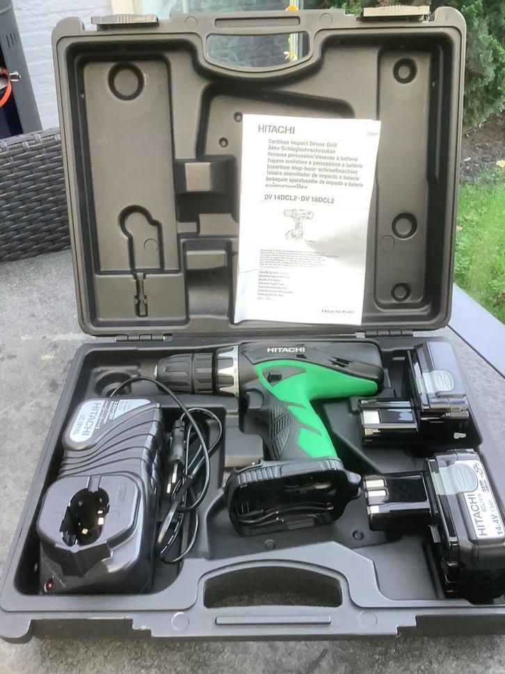 Hitachi Klopboormachine Snoerloos - Nieuw, Doe-het-zelf en Verbouw, Gereedschap | Boormachines, Nieuw, Boor- en Schroefmachine