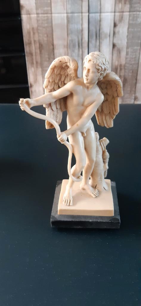 A. Santini Eros Beeldje - Gesigneerd Nu 25.00, Antiek en Kunst, Kunst | Beelden en Houtsnijwerken, Ophalen of Verzenden