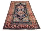 Handgeknoopt Perzisch antiek wol Shashevan tapijt 130x195cm, Gebruikt, 100 tot 150 cm, Ophalen of Verzenden, Persian Perzisch vintage oosters antiek hype
