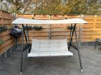 Tuin Schommelbank met Dak, Ophalen of Verzenden, Zo goed als nieuw, Metaal, Schommelbank