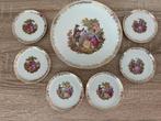 Schaller Serveerschaal met 6 kleine schaaltjes, Antiek en Kunst, Antiek | Porselein, Ophalen of Verzenden