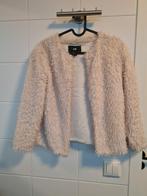 H&M faux fur jasje maat 34, H&M, Beige, Ophalen of Verzenden, Zo goed als nieuw
