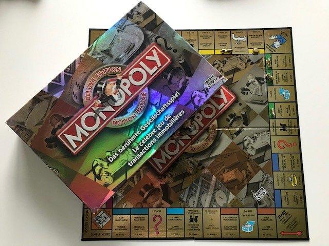 Monopoly Edition de luxe / Duitse versie (Zwitsers), Hobby en Vrije tijd, Gezelschapsspellen | Bordspellen, Zo goed als nieuw