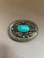 Vintage Broche 5x4,5 cm, Ophalen, Overige materialen, 4 tot 7 cm, Gebruikt