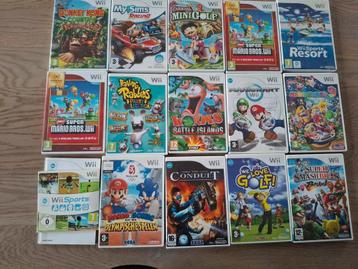 Nintendo Wii spelletjes beschikbaar voor biedingen