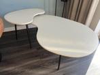 salontafelset wit mangohout, Overige materialen, 50 tot 100 cm, Rond, Nieuw