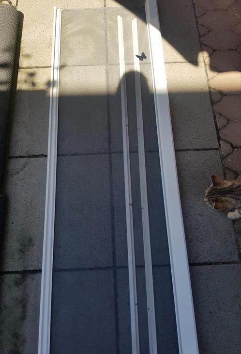 Hamstra dubbele rolhordeur opknapper, Doe-het-zelf en Verbouw, Deuren en Horren, Gebruikt, Minder dan 200 cm, 80 tot 100 cm, Ophalen