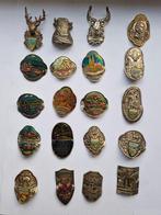 Collectie Wandelstok Emblemen, Verzamelen, Speldjes, Pins en Buttons, Ophalen of Verzenden, Gebruikt, Stad of Land, Speldje of Pin