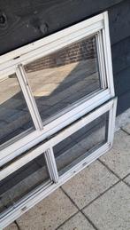 Te koop aangeboden 2 aluminium kozijnen met schuifraam, Ophalen, Gebruikt, Aluminium, Raamkozijn