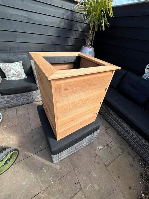 Bloembak, Tuin en Terras, Bloembakken en Plantenbakken, Nieuw, Hout, Minder dan 60 cm, Verzenden
