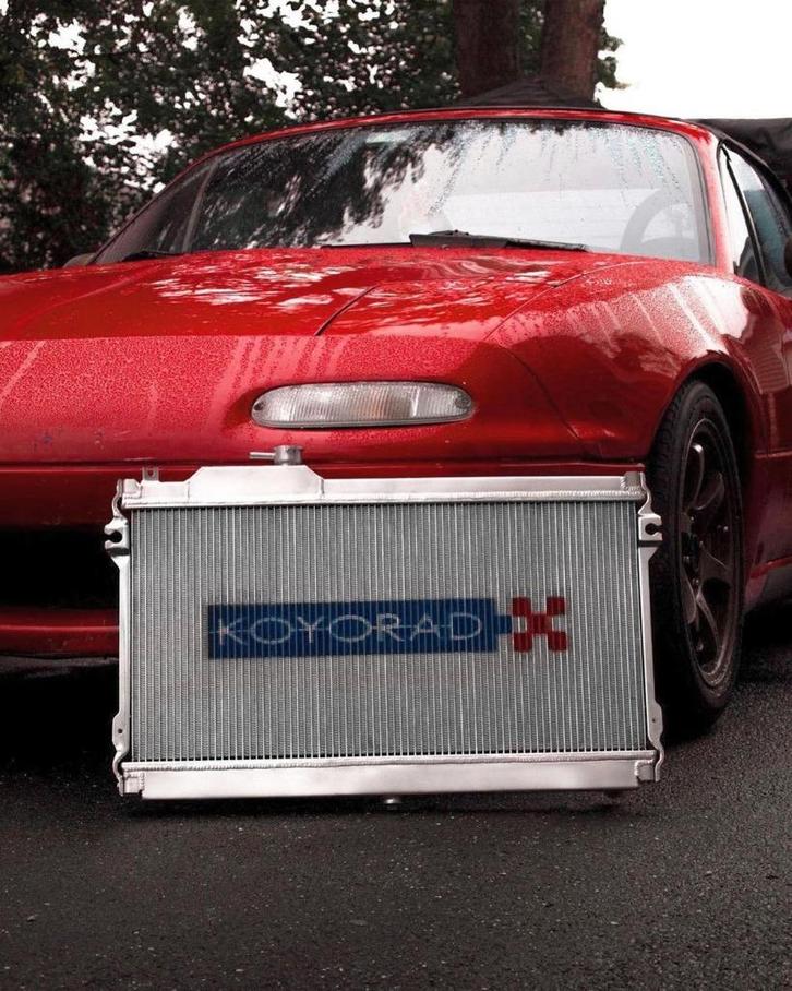 Koyorad performance radiateur 36mm - Mazda Mx-5 Mx5 NA 90-97, Auto diversen, Tuning en Styling, Ophalen of Verzenden