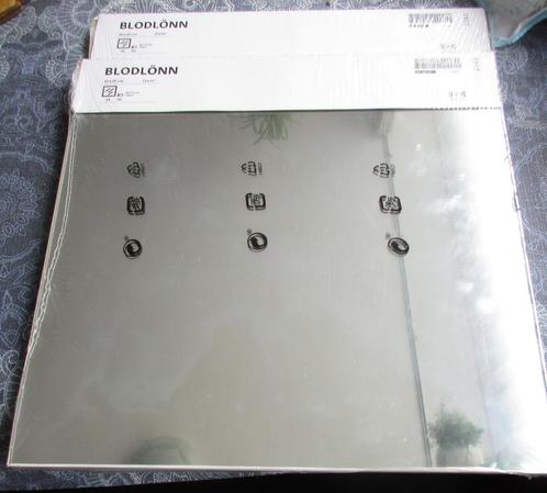 4 st spiegeltegels zelfklevend Ikea Blodlönn 30 x 30 cm, Huis en Inrichting, Woonaccessoires | Spiegels, Nieuw, Minder dan 50 cm