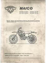Handleiding Maico MC en GS vanaf 1976, Ophalen of Verzenden, Overige merken