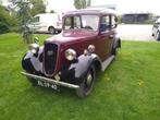 Austin Big Seven 1938 Rood, Auto's, Austin, Achterwielaandrijving, 4 cilinders, Leder, Bruin