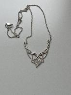 Art Deco zilveren collier gesigneerd, Verzenden, Zo goed als nieuw, Zilver, Zilver