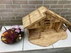 houten kerststal met rieten dak, Diversen, Ophalen, Nieuw