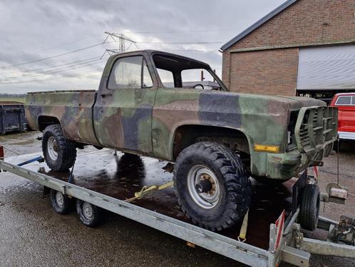Chevrolet K30 Pick-Up ex-army CUCV in onderdelen te koop., Auto-onderdelen, Klein materiaal, Amerikaanse onderdelen, Oldtimer onderdelen