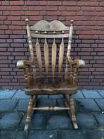 Antieke Eiken Schommelstoel, Gebruikt, Bruin, ., Ophalen of Verzenden