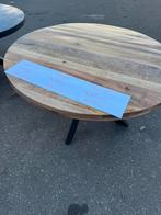 OPRUIMING‼️ Ronde eettafel mangohout (120/130/150cm), Huis en Inrichting, Tafels | Eettafels, 100 tot 150 cm, Ophalen of Verzenden