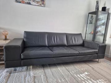 Leolux Antipode Bank 3,5-zits/235cm Antracietel leer beschikbaar voor biedingen