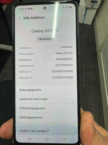 Samsung Galaxy A53 5G!! beschikbaar voor biedingen